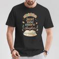 Just One More Chapter Cozy Book Lover Reading & Coffee T-Shirt Unique Gifts