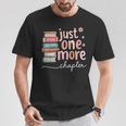 Just One More Chapter Pastel Book Lover Cute Adorable T-Shirt Unique Gifts Just One More Chapter Pastel Book Lover Cute Adorable T-Shirt Unique Gifts