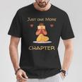 Just One More Chapter Red Book Lovers Bookworms & Readers T-Shirt Unique Gifts Just One More Chapter Red Book Lovers Bookworms & Readers T-Shirt Unique Gifts