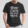 Keep Calm And Read Book T-Shirt Unique Gifts