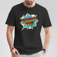 Kids Birthday Boy Superhero Boys Birthday Comic Book T-Shirt Unique Gifts Kids Birthday Boy Superhero Boys Birthday Comic Book T-Shirt Unique Gifts