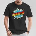 Kids Boys Cameron Comic Book Superhero Name T-Shirt Unique Gifts