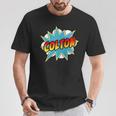 Kids Boys Colton Comic Book Superhero Name T-Shirt Unique Gifts