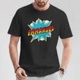 Kids Boys Emmanuel Comic Book Superhero Name T-Shirt Unique Gifts