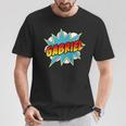 Kids Boys Gabriel Name Comic Book Superhero T-Shirt Unique Gifts Kids Boys Gabriel Name Comic Book Superhero T-Shirt Unique Gifts
