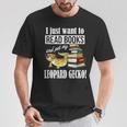 Kids Boys Girls Reptile Read Books Pet Leopard Gecko Lover T-Shirt Unique Gifts