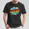 Kids Boys Judah Comic Book Superhero Name T-Shirt Unique Gifts