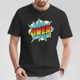 Kids Boys Owen Comic Book Superhero Name T-Shirt Unique Gifts