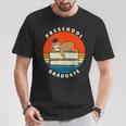 Kids Preschool Graduate Sloth Graduation Cap Sleeping On Books T-Shirt Unique Gifts Kids Preschool Graduate Sloth Graduation Cap Sleeping On Books T-Shirt Unique Gifts