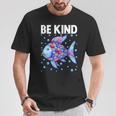 Be Kind Rainbow Scale Fish Teacher Reading Book Toddler T-Shirt Unique Gifts