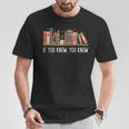 If You Know You Know Six Seven Book Christmas T-Shirt Unique Gifts
