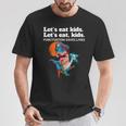 Let's Eat Kids Punctuation Saves Books Grammar T-Shirt Unique Gifts
