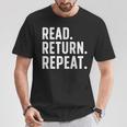 Librarian Art For Men Women School Library Book Lovers T-Shirt Unique Gifts