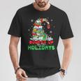 Librarian Booked Up For The Holidays Books Christmas Tree T-Shirt Unique Gifts Librarian Booked Up For The Holidays Books Christmas Tree T-Shirt Unique Gifts