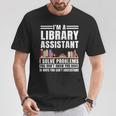 Library Assistant Books Librarian Associate Curator Keeper T-Shirt Unique Gifts Library Assistant Books Librarian Associate Curator Keeper T-Shirt Unique Gifts