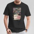 Library Card Shirt Reading Book Lovers For Reader T-Shirt Unique Gifts Library Card Shirt Reading Book Lovers For Reader T-Shirt Unique Gifts