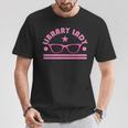 Library Lady Tshirt Bookworm Book Nerd Tee T-Shirt Unique Gifts
