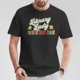 Library Lady School Librarian Cataloger Books Book Lover T-Shirt Unique Gifts