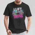 I Lift So I Can Carry More Books Reader Librarian T-Shirt Unique Gifts
