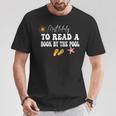Most Likely To Read a Book By The Pool T-Shirt Unique Gifts