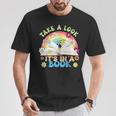 Take A Look Its In Book Books Lover Librarian Bookworm T-Shirt Unique Gifts