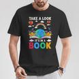 Take A Look It's In A Book Reading Vintage Retro Rainbow T-Shirt Unique Gifts Take A Look It's In A Book Reading Vintage Retro Rainbow T-Shirt Unique Gifts
