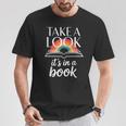 Take A Look Its In A Book Retro Reading Bookworm Librarian T-Shirt Unique Gifts Take A Look Its In A Book Retro Reading Bookworm Librarian T-Shirt Unique Gifts
