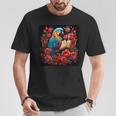 Macaw Reading A Book T-Shirt Unique Gifts