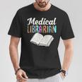 Medical Librarian Leopard Print Library Book Graphic T-Shirt Unique Gifts Medical Librarian Leopard Print Library Book Graphic T-Shirt Unique Gifts