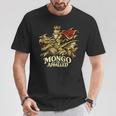 Mongo Is Appalled Princess Cat Riding Dinosaur Book Lover T-Shirt Unique Gifts