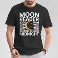 Moon Reader Book Mom Reading Beyond Midnight T-Shirt Unique Gifts Moon Reader Book Mom Reading Beyond Midnight T-Shirt Unique Gifts