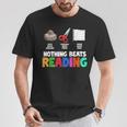 Nothing Beats Reading Rock Paper Scissors For Book Lover T-Shirt Unique Gifts