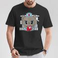 Nurse Cat Anime Feline Book Men Women Kids T-Shirt Unique Gifts