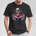 Octopus Reading Book Kraken Bookworm T-Shirt Unique Gifts