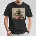 Octopus Reads a Book Book Lovers T-Shirt Unique Gifts