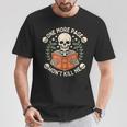 One More Page Won't Kill Me Reading Skeleton Read Book T-Shirt Unique Gifts
