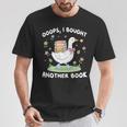Oops I Bought Another Book Bookish Goose Reading Lover Nerd T-Shirt Unique Gifts Oops I Bought Another Book Bookish Goose Reading Lover Nerd T-Shirt Unique Gifts