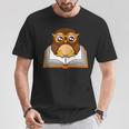 Owl Book Literature Book Reading T-Shirt Unique Gifts