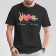 Peace Love & Poetry Poet Books Literature Writing T-Shirt Unique Gifts Peace Love & Poetry Poet Books Literature Writing T-Shirt Unique Gifts