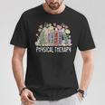 Physical Therapy Floral Book Easter PT Physical Therapist T-Shirt Unique Gifts Physical Therapy Floral Book Easter PT Physical Therapist T-Shirt Unique Gifts