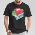 Pile Of Books Stack Of Books Costume T-Shirt Unique Gifts Pile Of Books Stack Of Books Costume T-Shirt Unique Gifts