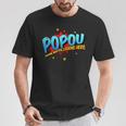 Popou Grandpa Man Myth Legend Hero Pop Art Comic Book T-Shirt Unique Gifts Popou Grandpa Man Myth Legend Hero Pop Art Comic Book T-Shirt Unique Gifts