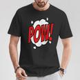 POW Comic Art Book Superhero Bubble Cartoon T-Shirt T-Shirt Unique Gifts POW Comic Art Book Superhero Bubble Cartoon T-Shirt T-Shirt Unique Gifts