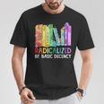 Radicalized By Basic Decency Books Women Girl Rainbow LGBT T-Shirt Unique Gifts