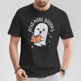 Read More Books Cute Ghost Halloween Teacher T-Shirt Unique Gifts