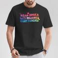 Read Books Lift Weights Fight Fascists Tie Dye Men Women T-Shirt Unique Gifts