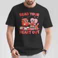 Read Your Heart Out Valentine Reading Book Girl Kid Teacher T-Shirt Unique Gifts Read Your Heart Out Valentine Reading Book Girl Kid Teacher T-Shirt Unique Gifts