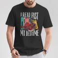 I Read Past My Bedtime Bookworm Book Lovers T-Shirt Unique Gifts