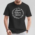 Read Return Repeat Librarian Library Lover Bookworm Reading T-Shirt Unique Gifts