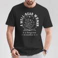 A Well Read Woman Book Lover Literary Quote T-Shirt Unique Gifts A Well Read Woman Book Lover Literary Quote T-Shirt Unique Gifts